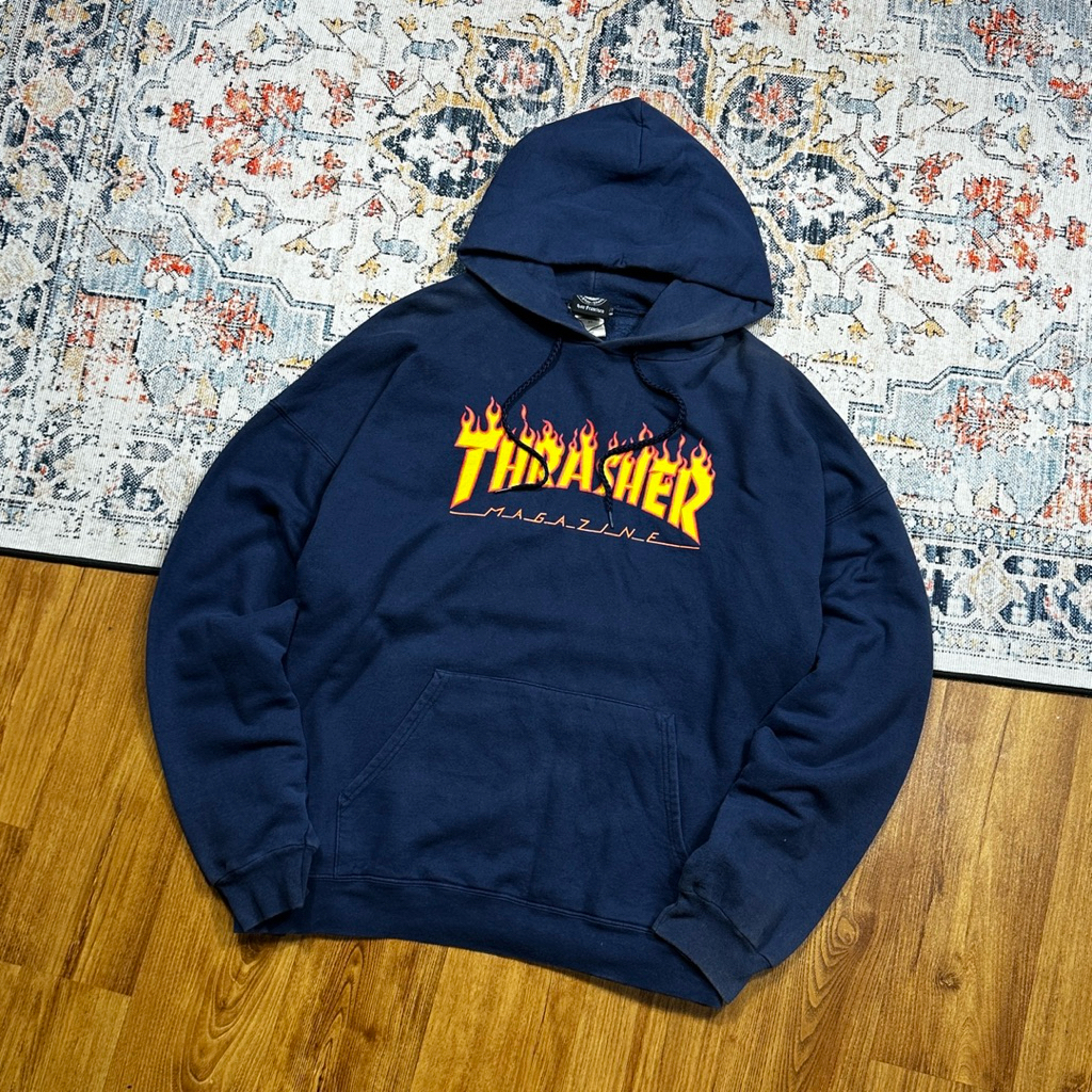 THRASHER PULLOVER HOODIE SECOND