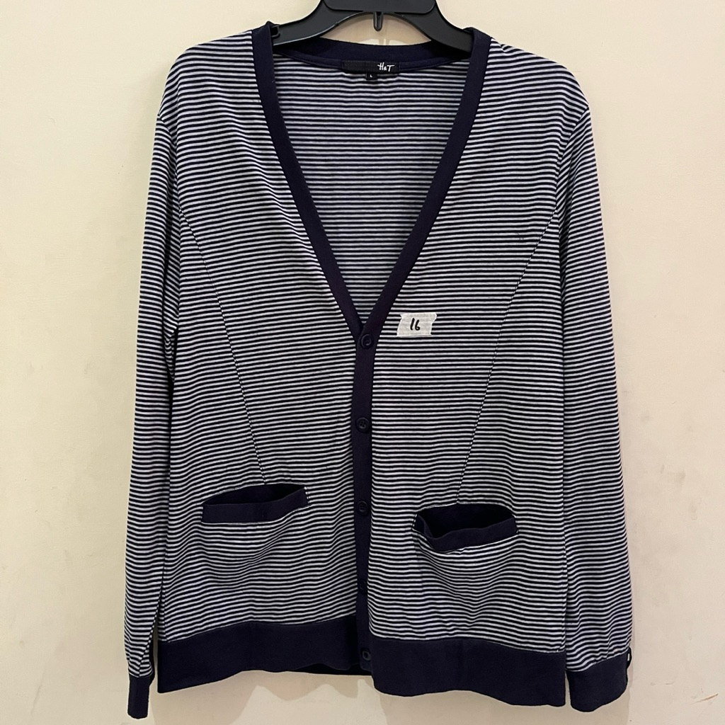 Cardigan wanita/Kardigan garis/kardigan/cardigan