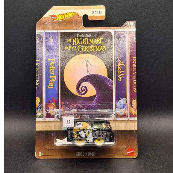 2022 Hot Wheels - Volkswagen - Kool Kombi - Nightmare Before Christmas #12 – KONDISI JELEK - Baca De