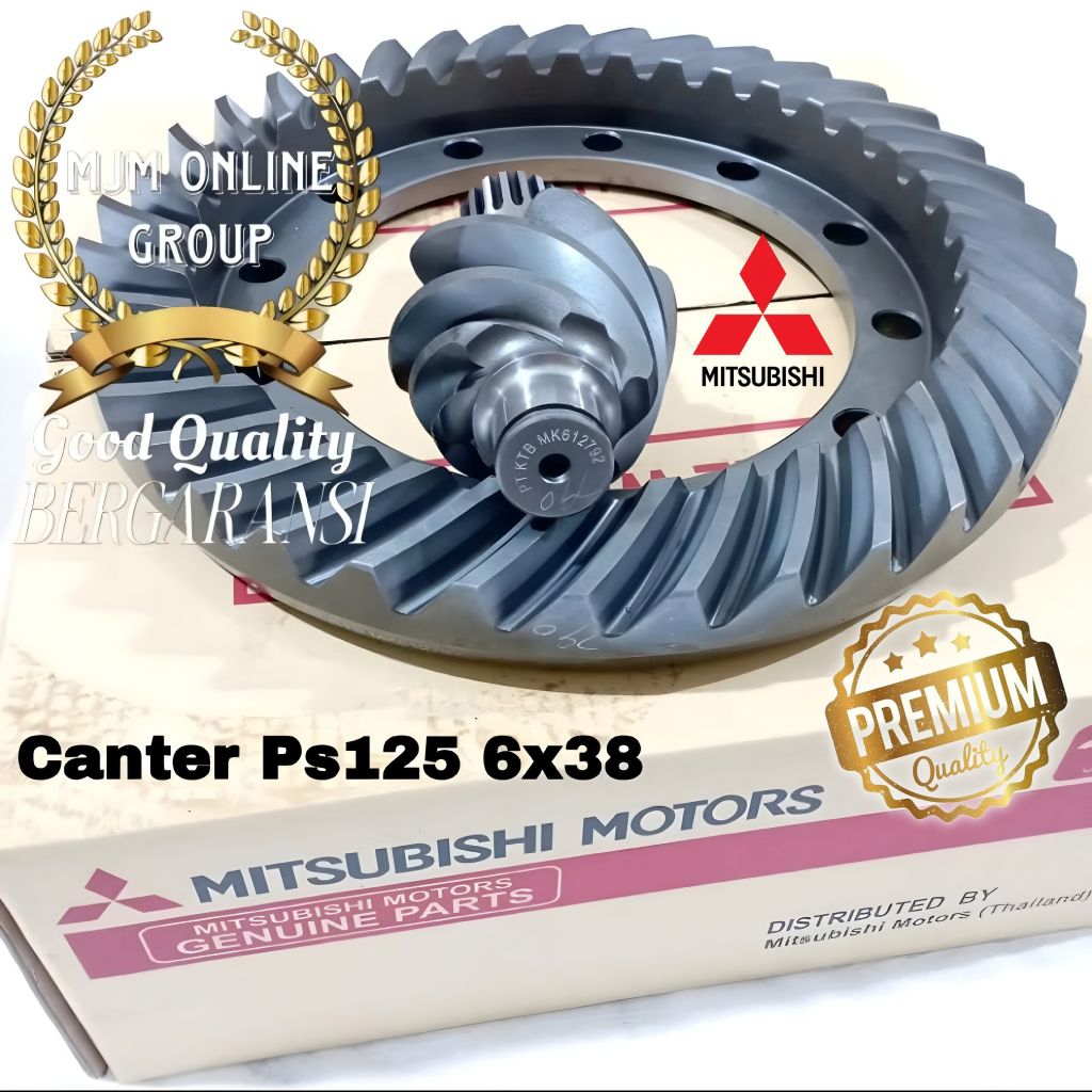 GEAR SET GIGI PINION GARDAN CANTER PS125 125PS 6X38