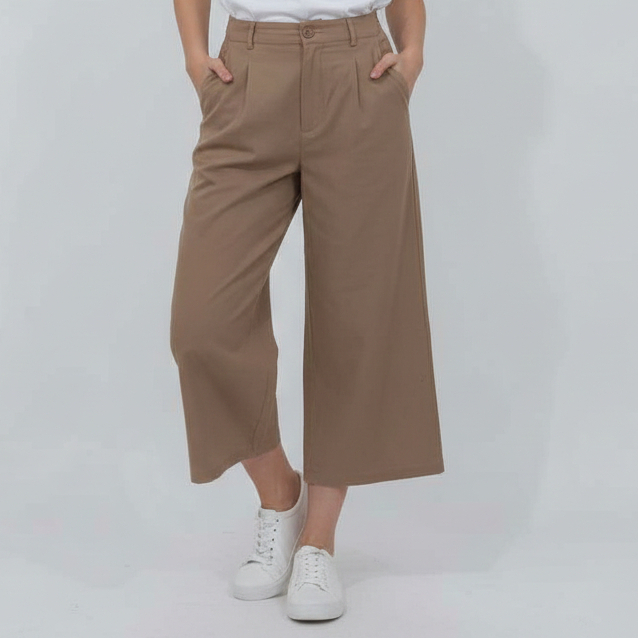 RILLEY - Celana Kulot Basic Rayon Fiona