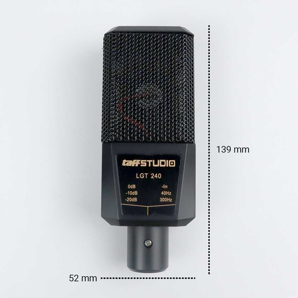 Mikrofon Kondenser XLR Condenser Microphone with Holder