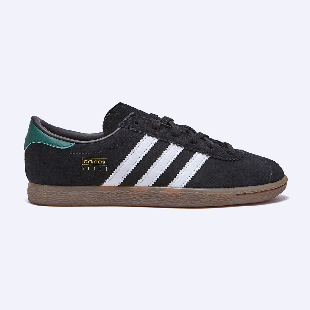 ADIDAS STADT CITY SERIES BLACK WHITE GREEN BNIB JQ9007
