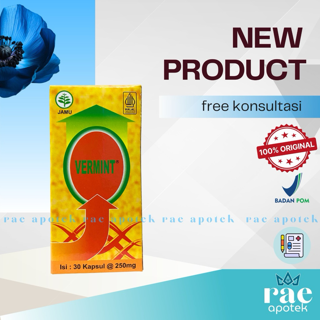VERMINT ISI 30 KAPSUL/VERMINT/KAPSUL CACING