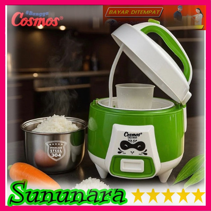 SUNUNARA Promo Minggu ini Cosmos Rice Cooker Stainless Stell Series CRJ-9023 Sus 304