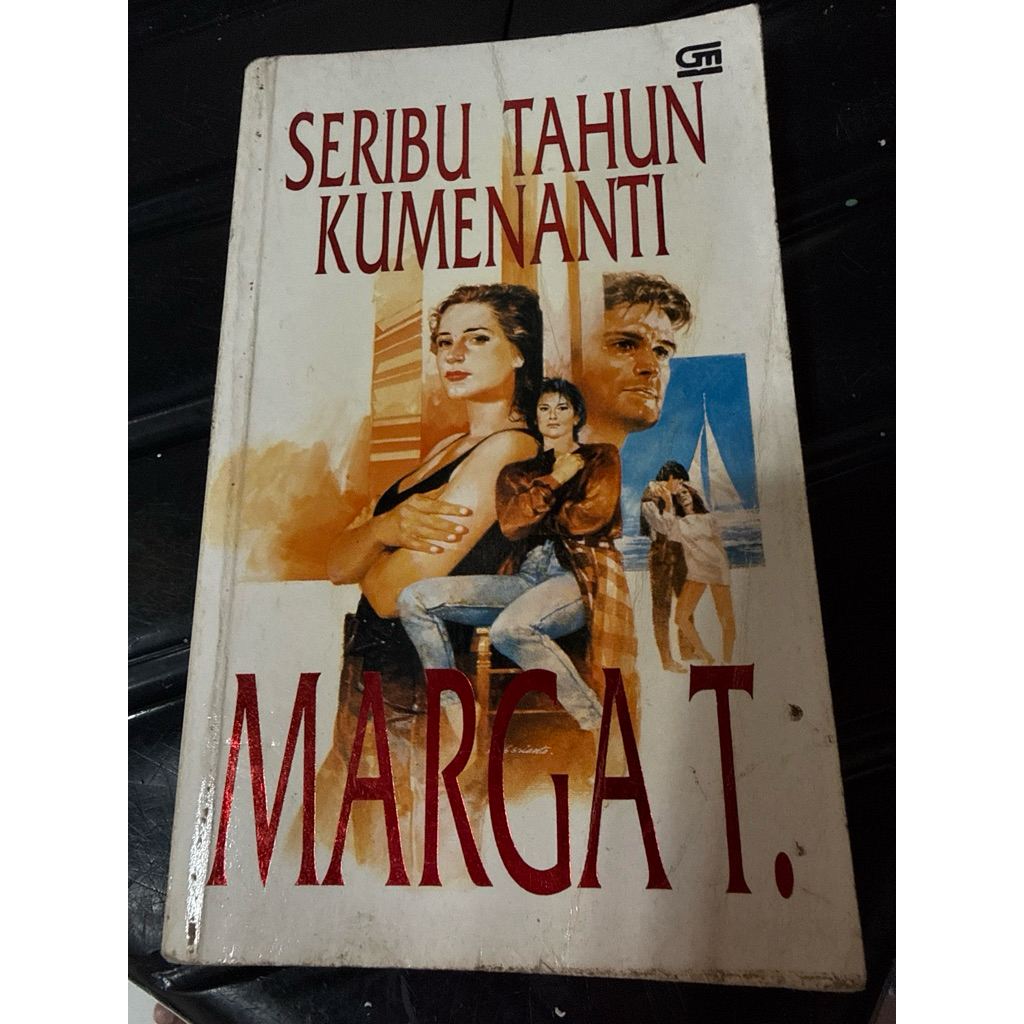 Novel Seribu Tahun Kumenanti karya Marga.T SECOND ORIGINAL