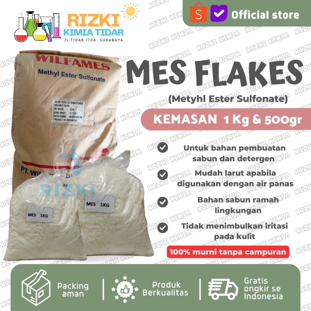 MES Metil Ester Sulfonat / Methyl Esther Sulfonate Bahan Sabun