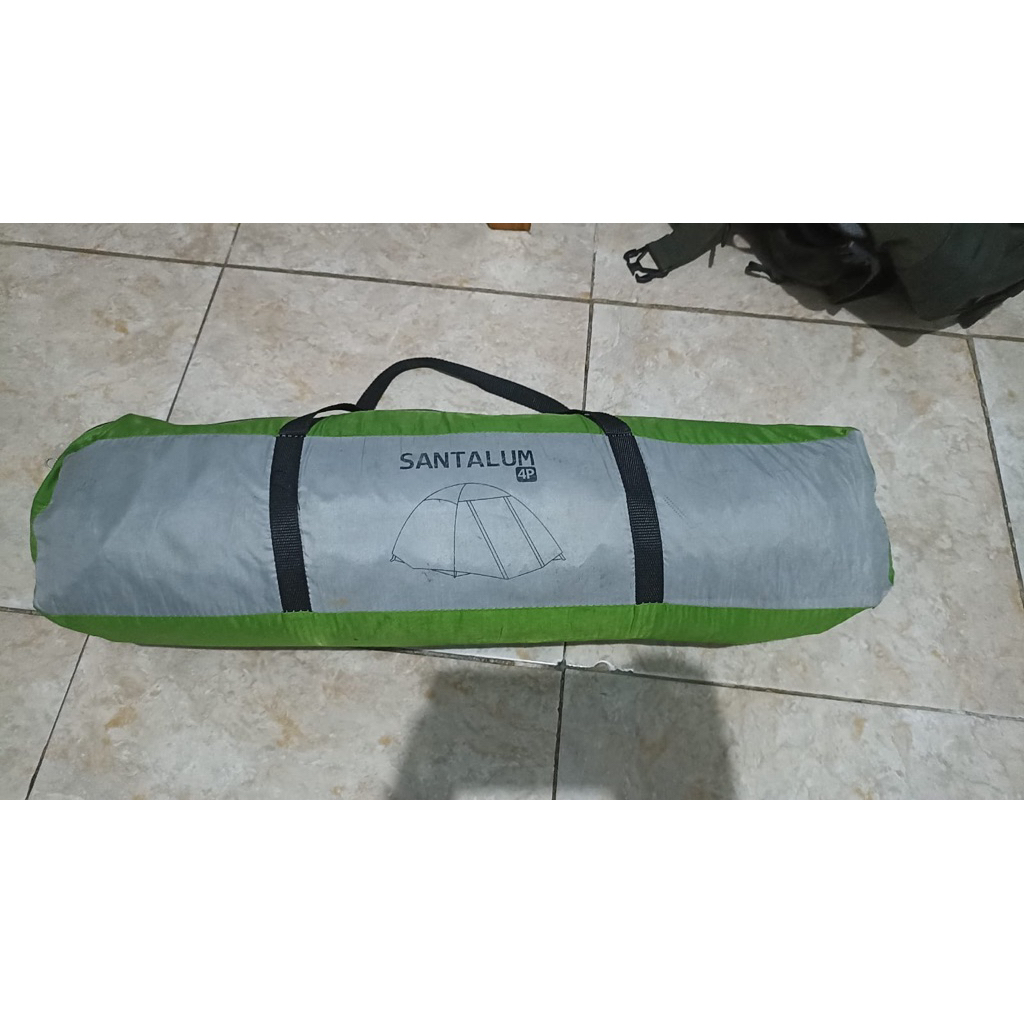 Tenda eiger x-santalum 4p tent green