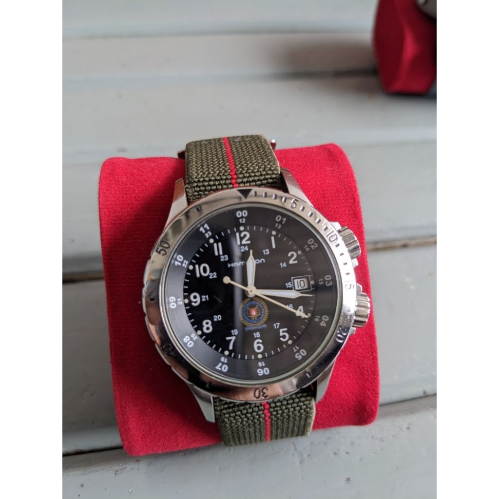 Hamilton Military SAF Original Quartz Dual Crown bekas