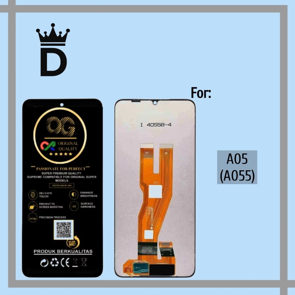 LCD TOUCHSCREEN SAMSUNG GALAXY A05 FULLSET