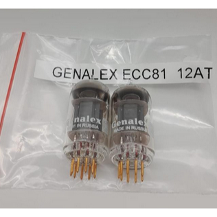 12AT7 GENALEX ECC81 Vacum Tube - 1 Set (2 Pcs)