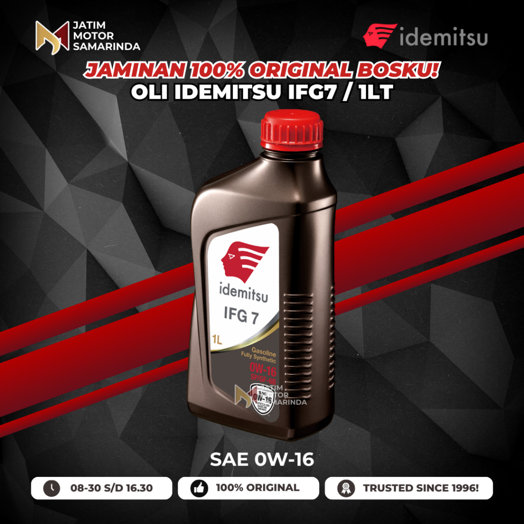 Oli Idemitsu IFG7 Full Sintetik 0W-16 / 1Lt
