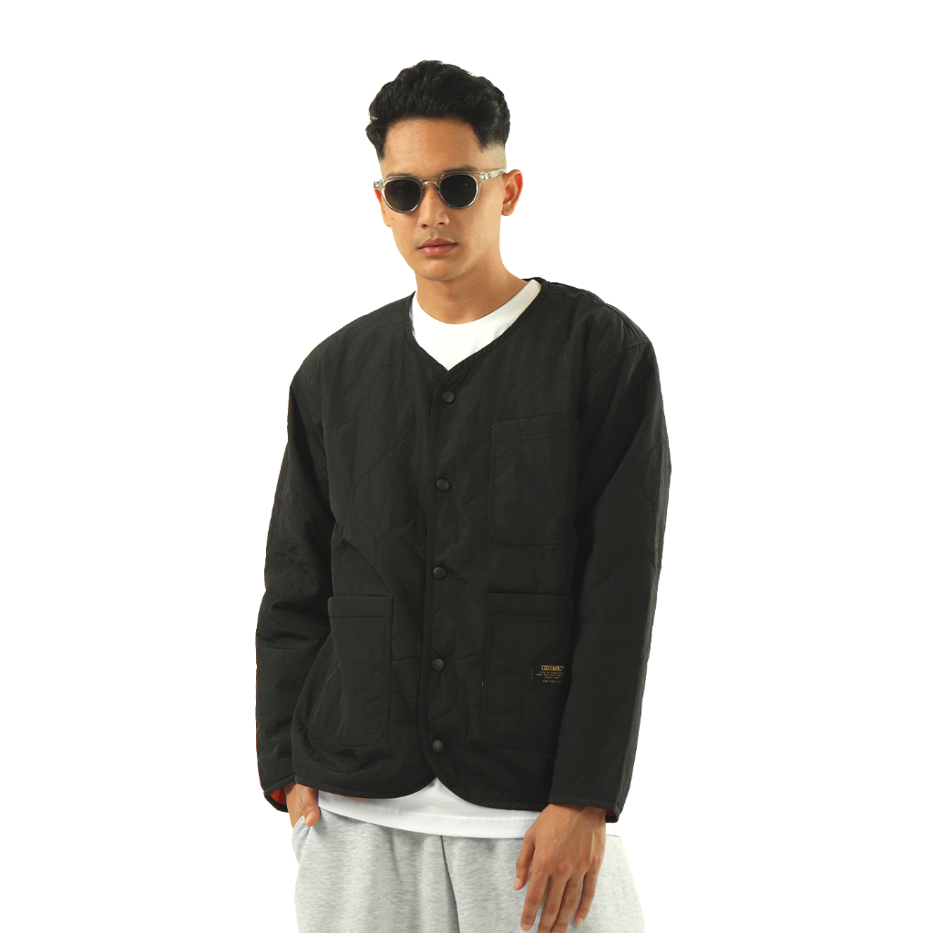 Cosmic Jacket Pria VANGUARD BLACK