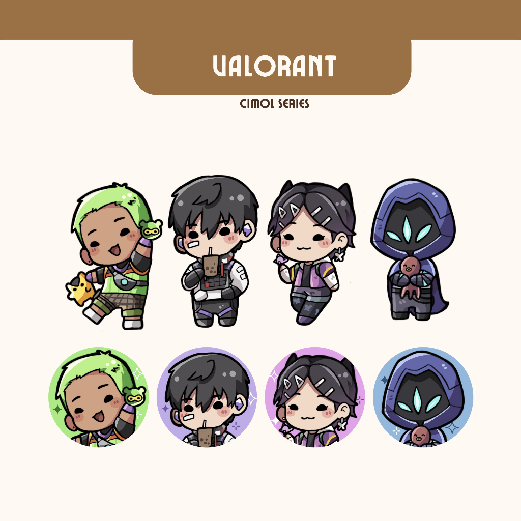 Valorant Merch Cimol Series