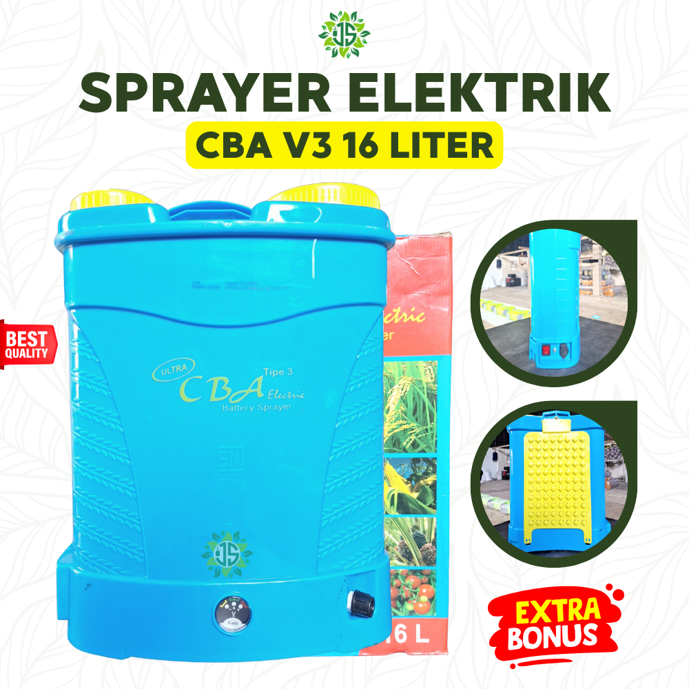 Sprayer CBA Type 3 Elektrik 16 Liter Tangki Semprot Gendong