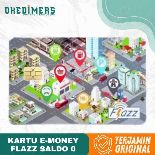 Kartu E-Toll Flazz BCA Gen 2 NFC Saldo 0
