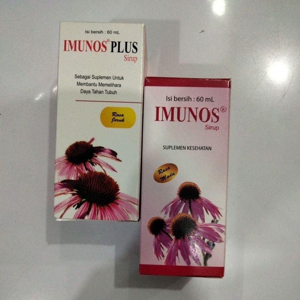 IMUNOS SIRUP & IMUNOS PLUS SIRUP 60 ML