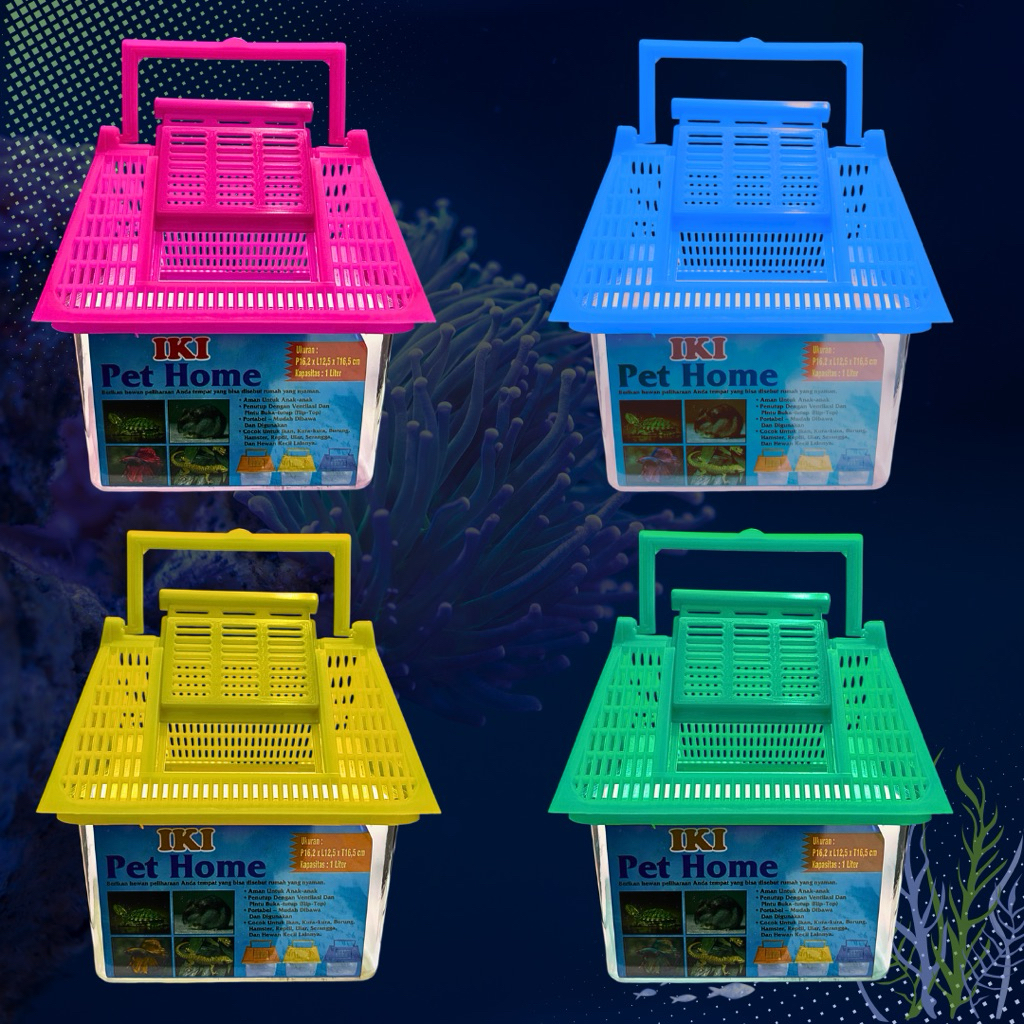 ARMADA /NIKITA / IKI PET HOME 01 Aquarium  ikan kecil kura kura