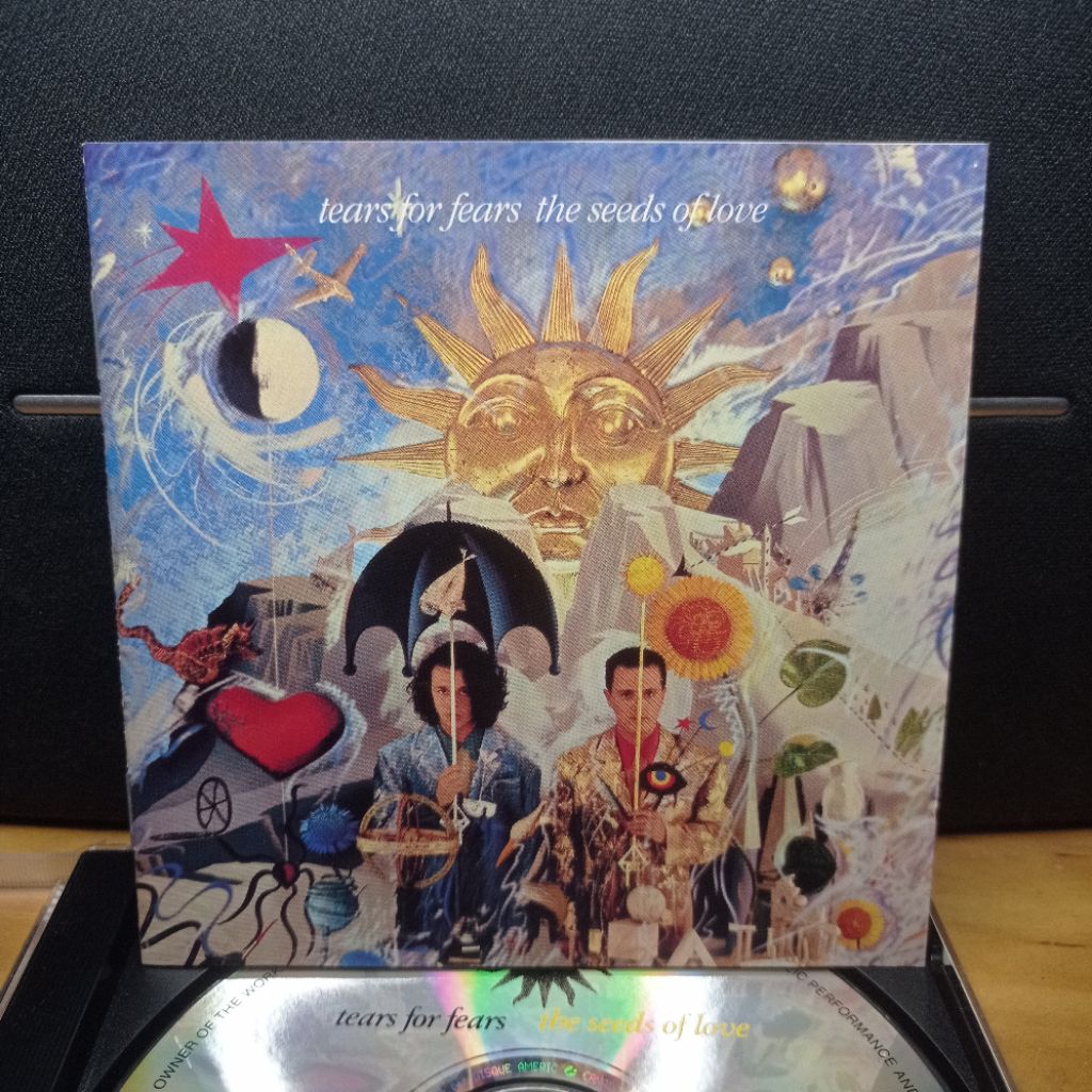 CD original Tears For Fears album Seeds Of Love