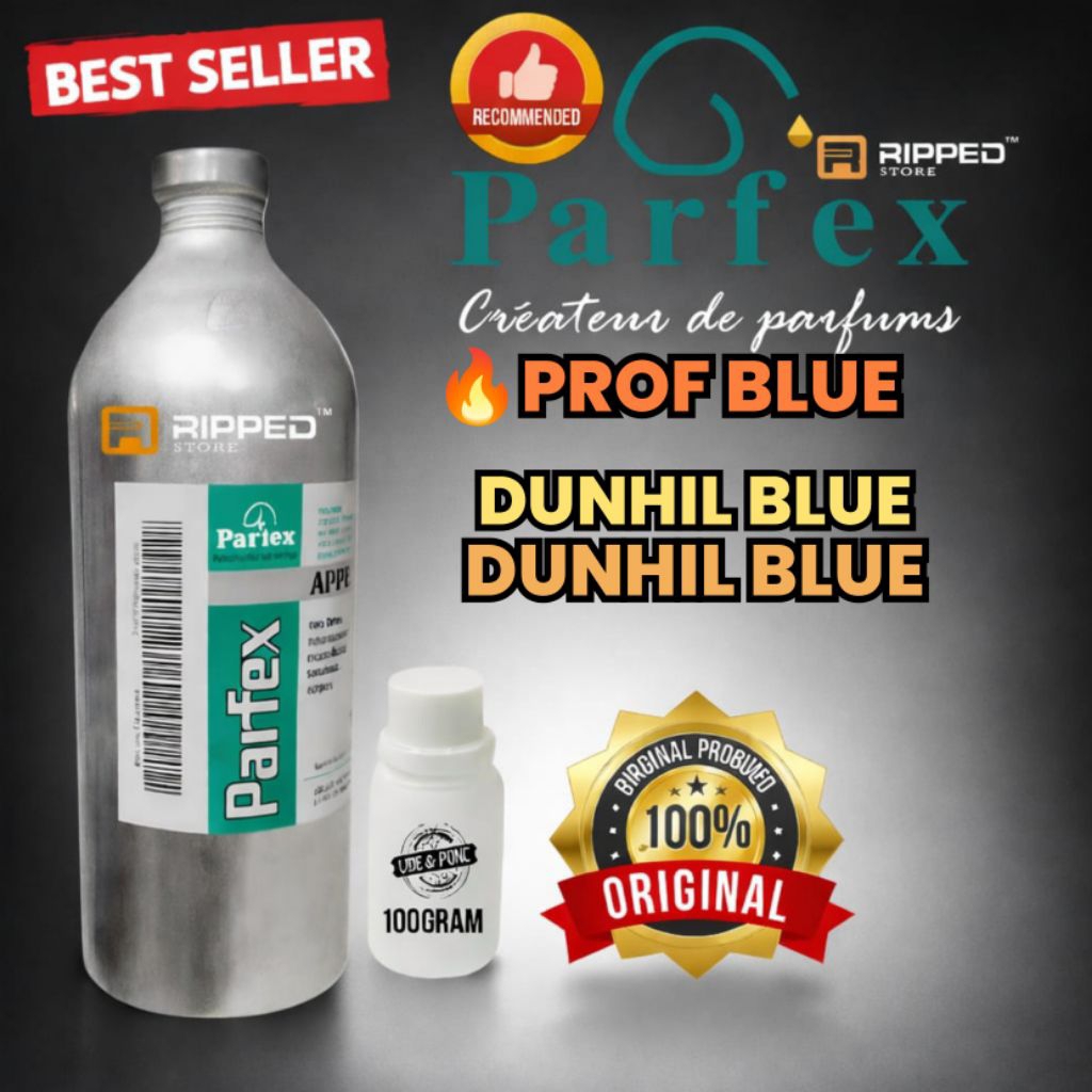100ml Bibit Parfum Murni Prof Blue Inspired Dunhil Blue Original Parfex
