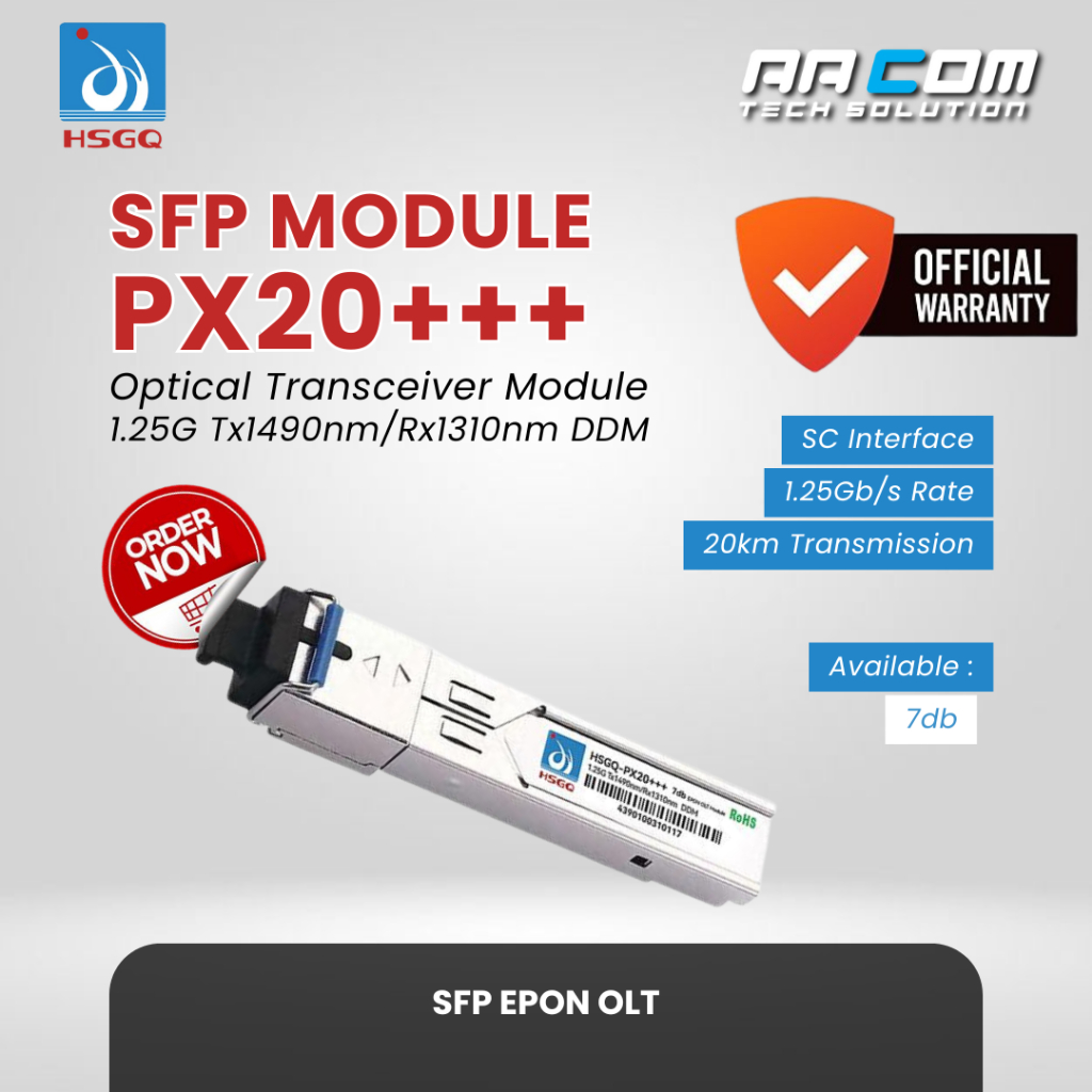 SFP OLT EPON HSGQ PX20+++