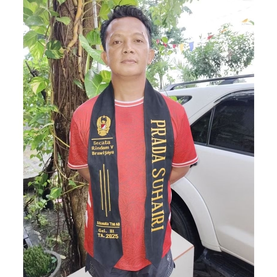 Selempang Pelantikan TNI POLISI, Wisuda, Ucapan dll