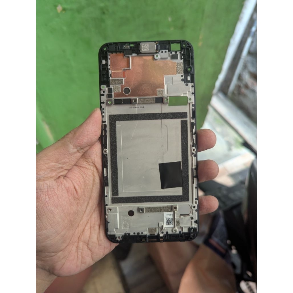 penutup mesin atau mid frame pixel 3a XL Ori copotan