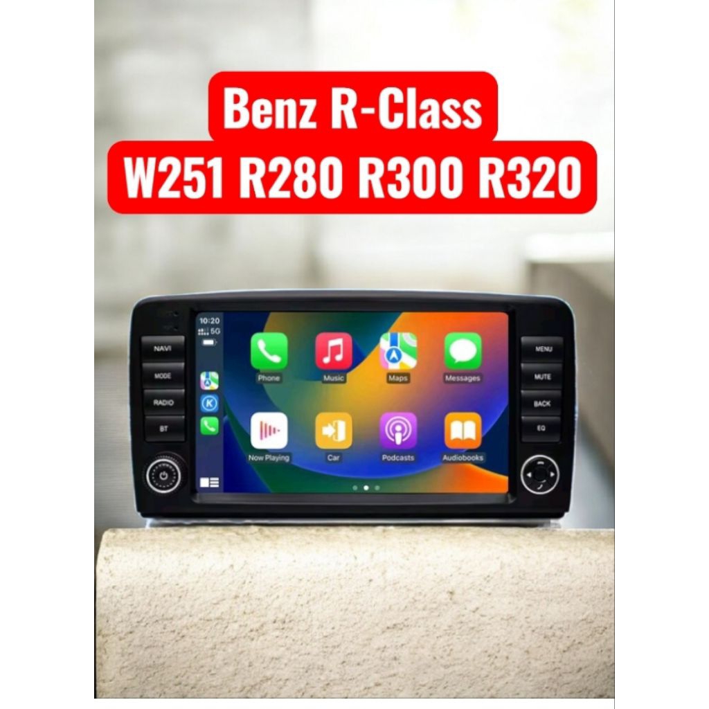 Head unit Android untuk Benz W251 R280 R300 R320 R350 2008-2011 Paket PnP