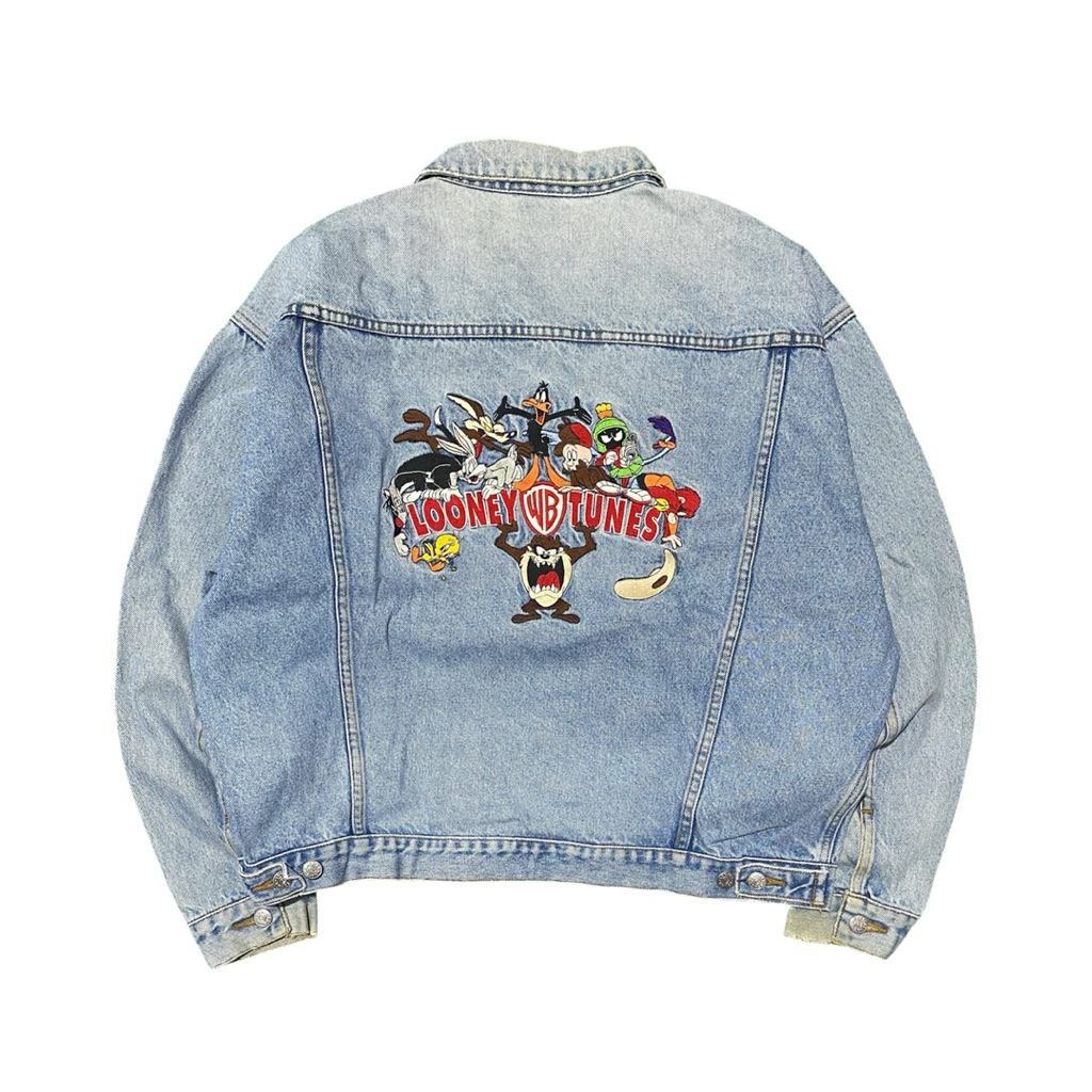 work jacket denim jeans WB Warner Bross Tazmania Disney second original