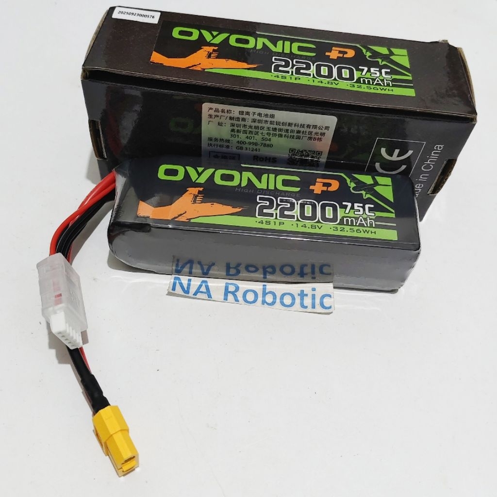 Ovonic 2200mah 4S 75C XT60