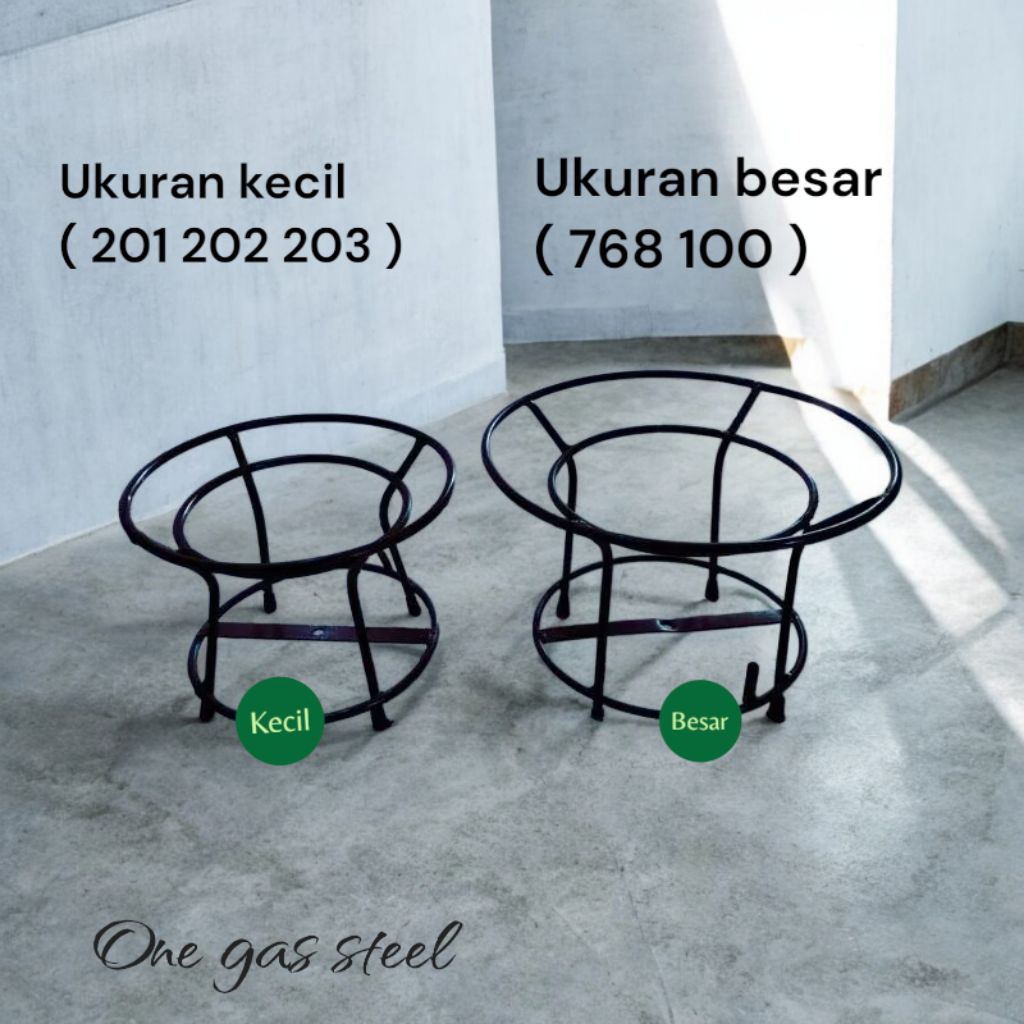 Rangka kompor Semawar tungku kompor Semawar tangkringan kompor Semawar bulat