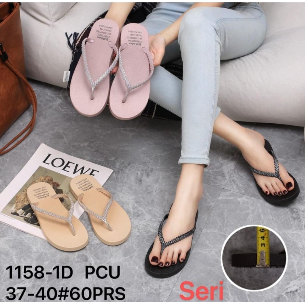 sendal jepit wanita kekinian