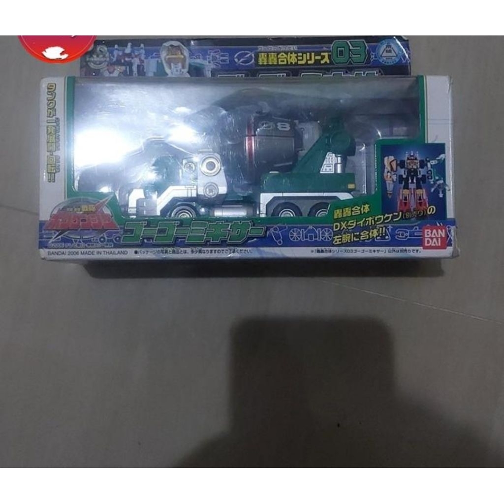 DX Part Zord Gogo Dump Truck Bandai Japver