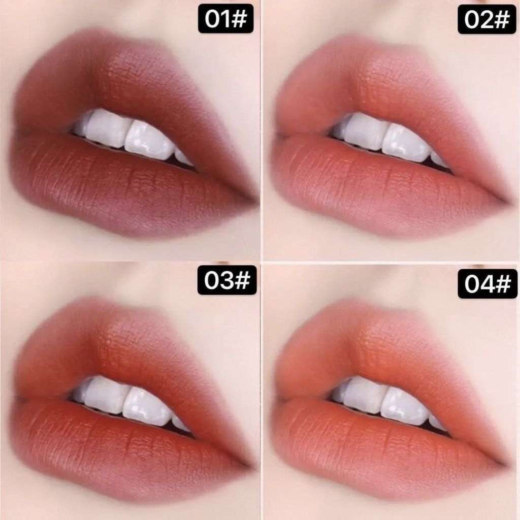 isi 4pcs- Hey Girl lipstick Korea Original tahan lama dan anti air