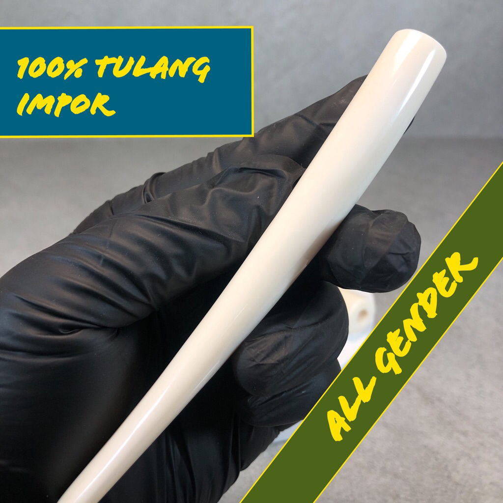 Pipa Rokok Tulang Impor Premium 12cm Panjang