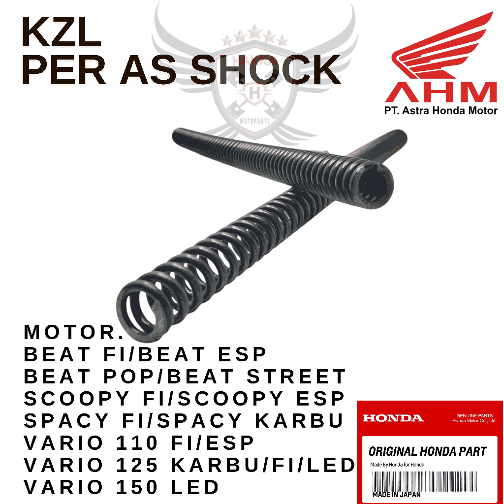 KZL PER AS SHOCK ORIGINAL HONDA BEAT FI,PER AS SHOCK ORIGINAL HONDA BEAT ESP,PER AS SHOCK ORIGINAL H
