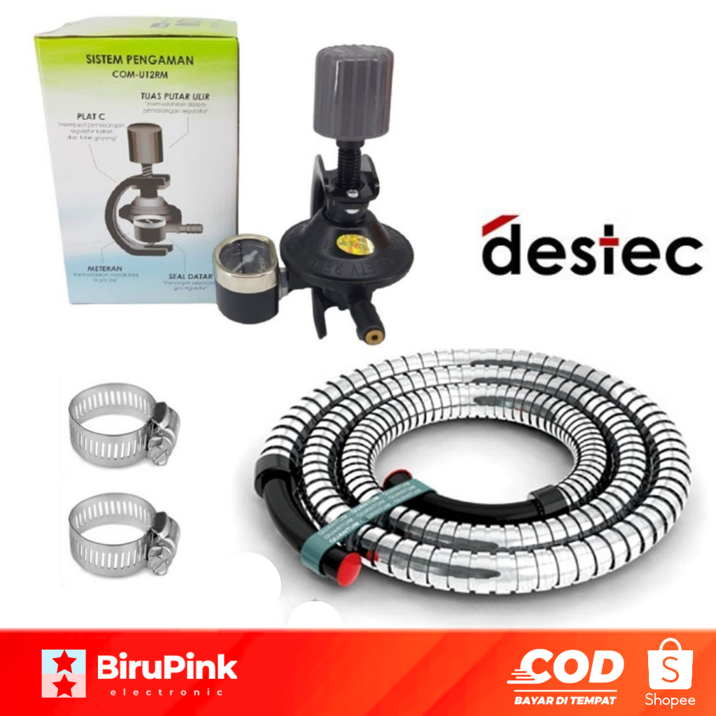 Regulator Gas Destec Com U 12RM & Com U 12R - Regulator Destec Tekanan Rendah