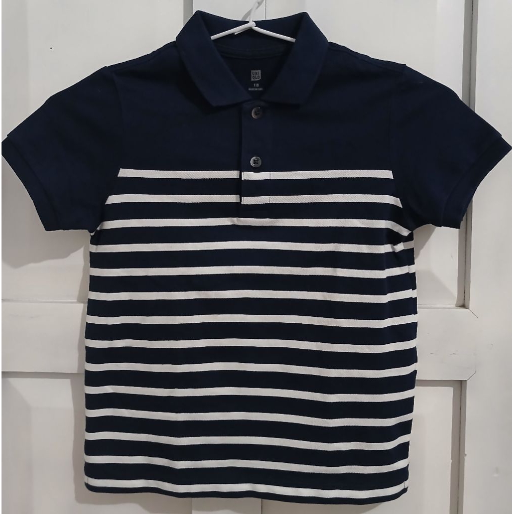 KAOS POLO ANAK LAKI LAKI MERK UNIQLO PRELOVED
