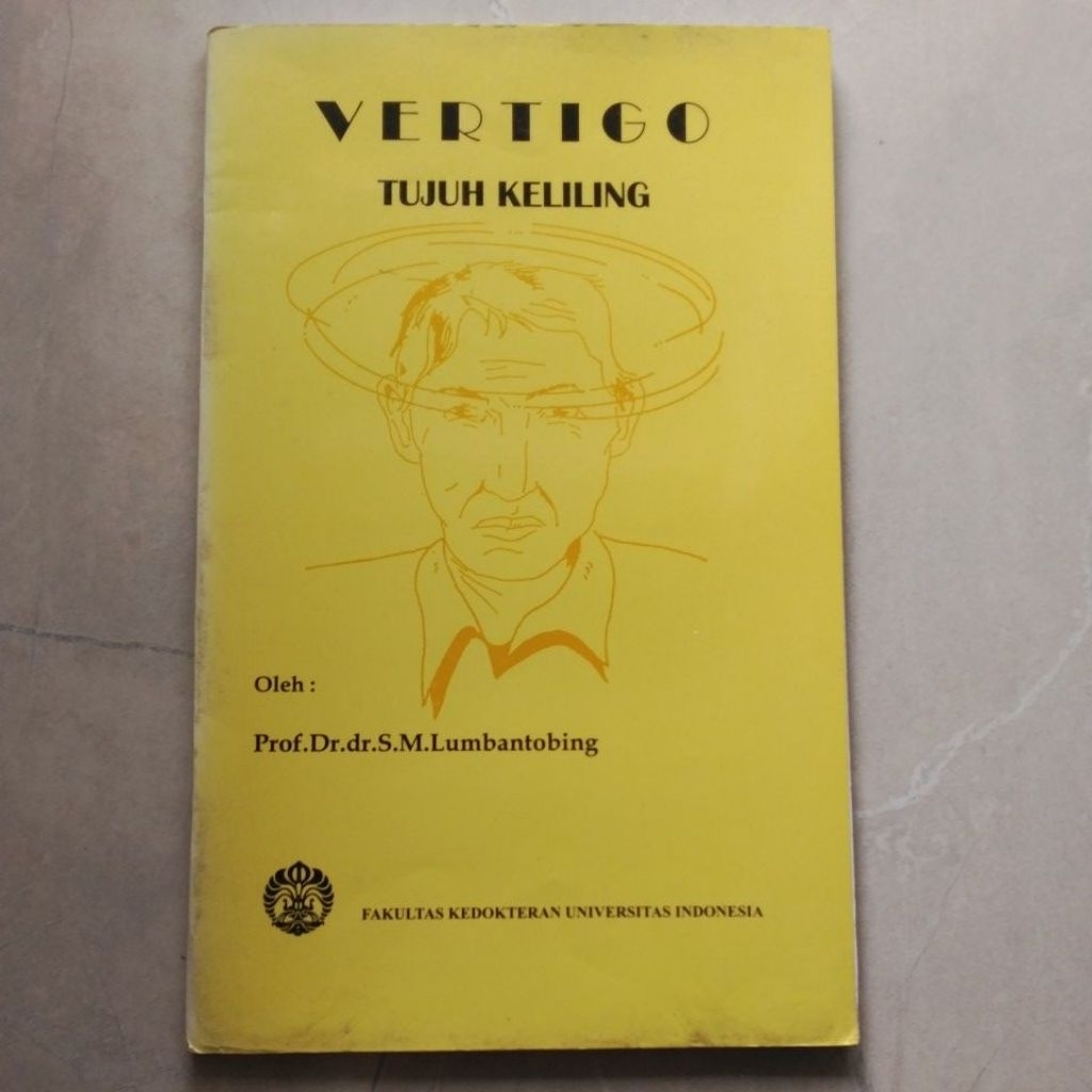 Buku Vertigo Tujuh Keliling ( ORI BEKAS ) #Prof.Dr.S.M.Lumbantobing