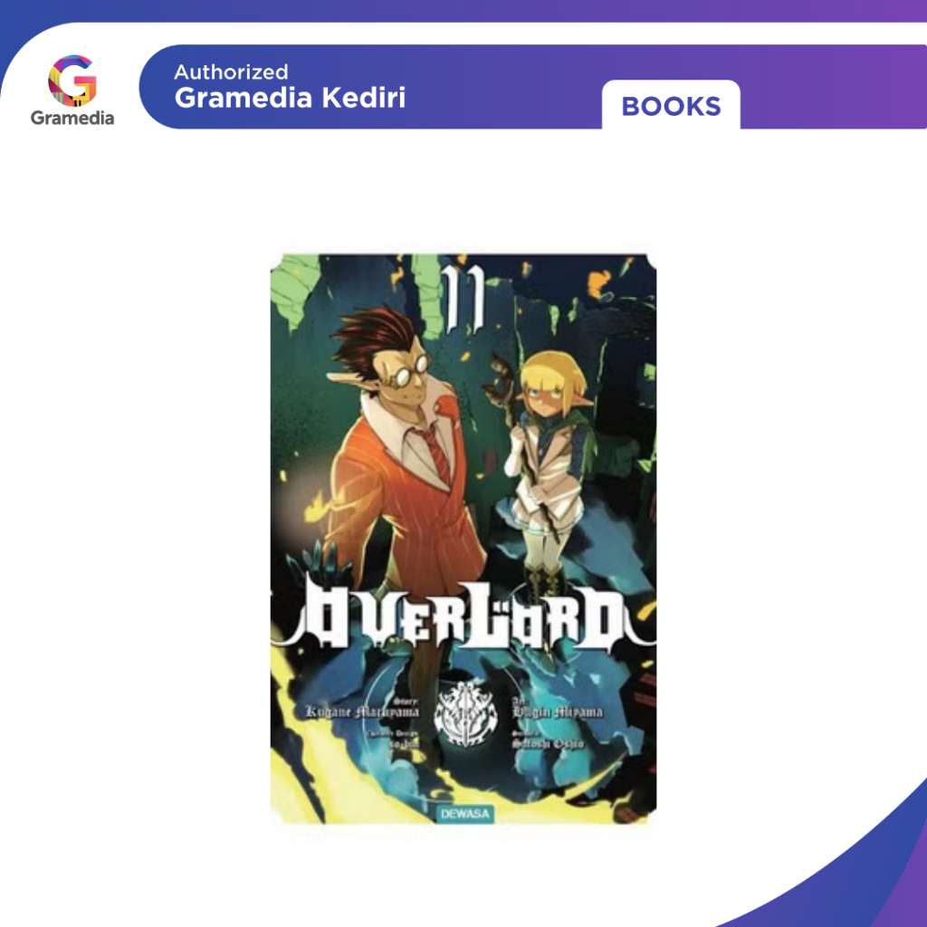 Gramedia Kediri - Overlord Vol. 11