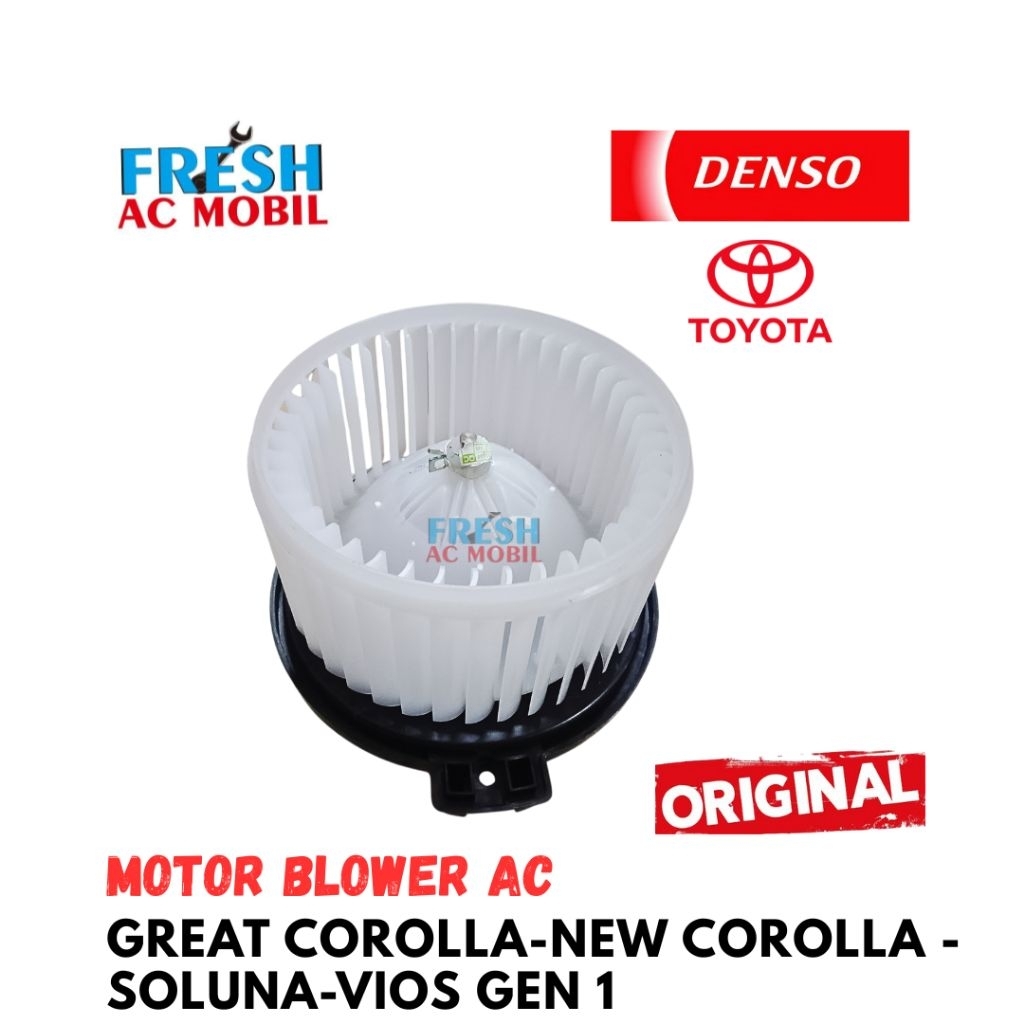 Motor Blower AC Great Corolla New Corolla Soluna Vios Gen 1 Original Denso