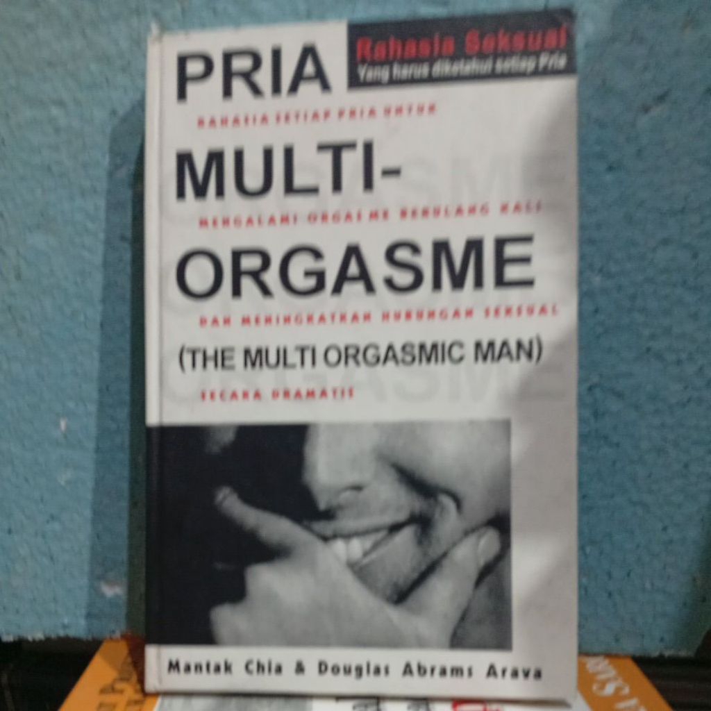 Buku original pria multi-orgasme / hacd cover