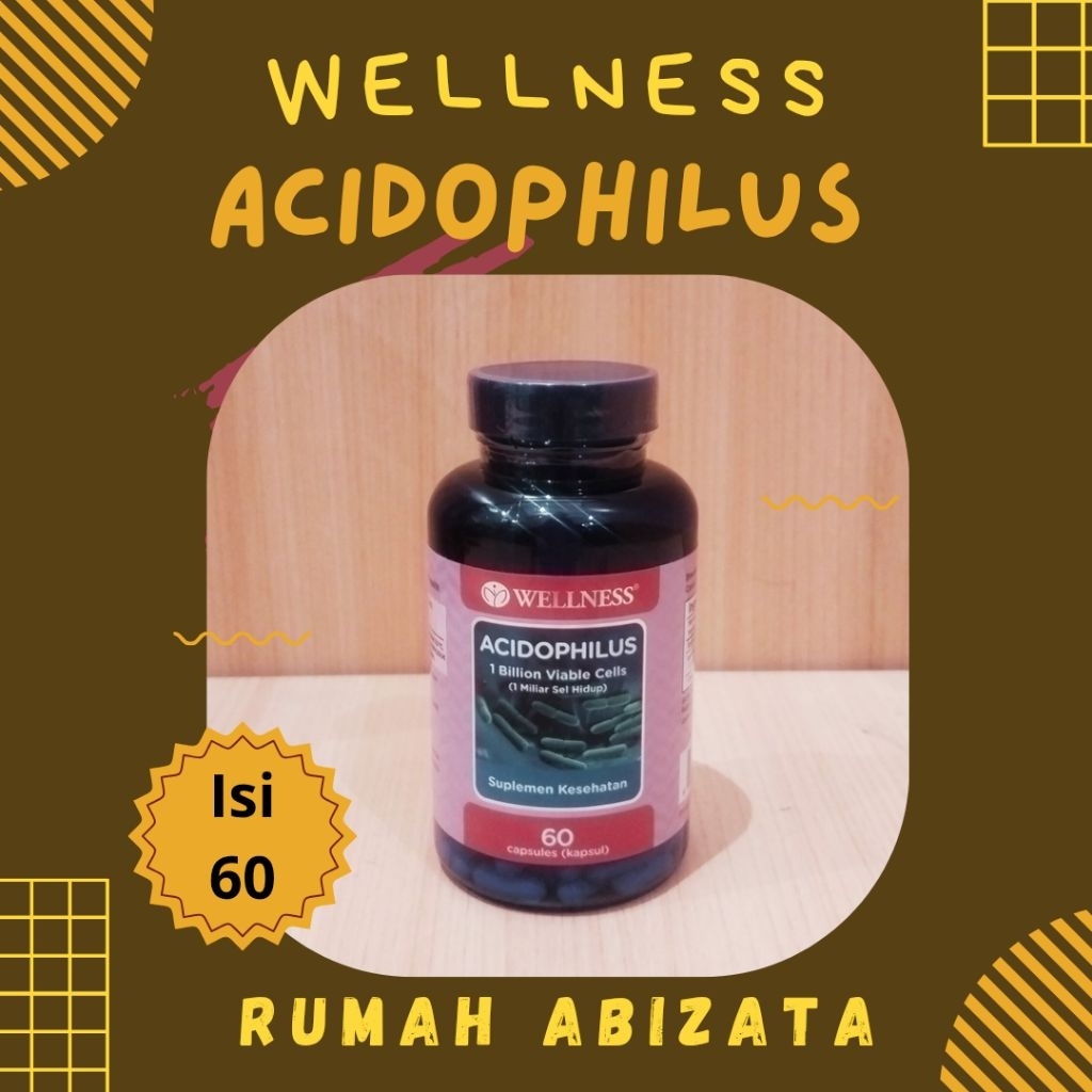 WELLNESS ACIDOPHILUS - 60 Kapsul