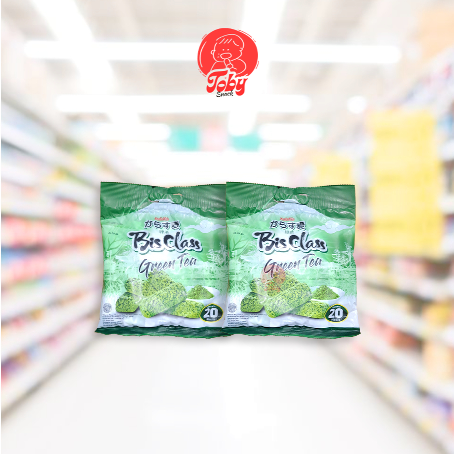 OAT BIS CLASS GREEN TEA ISI 20 PCS @ 7GR / SNACK OAT SEREAL GANDUM