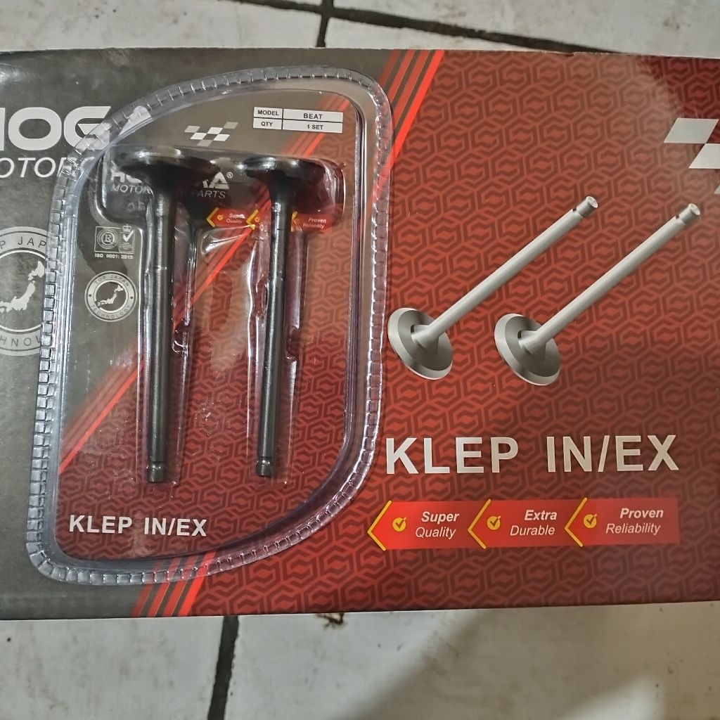 KLEP IN/EX KLEP MOTOR BEAT VARIO BLADE REVO ABS