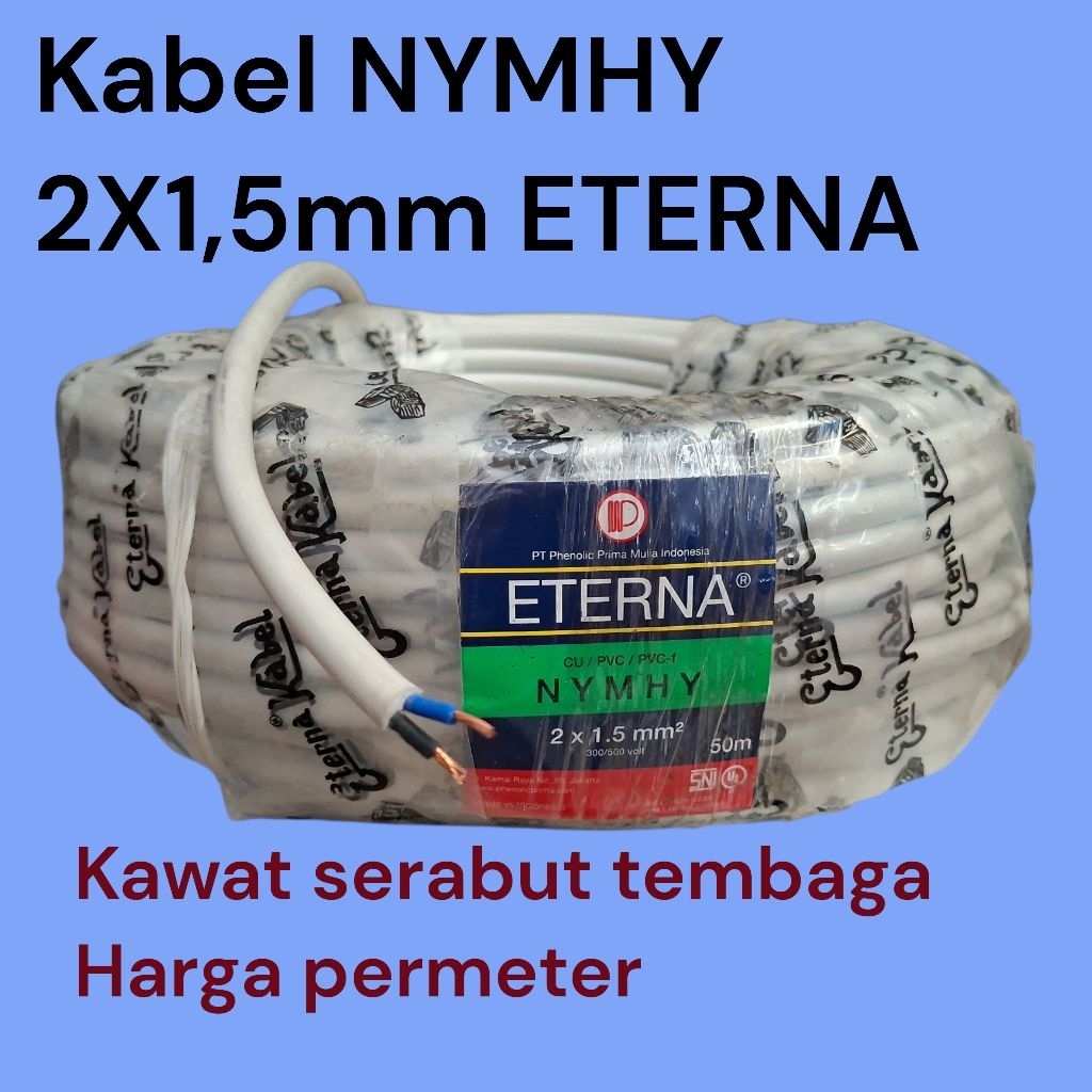 kabel NYMHY 2X1,5mm ETERNA
