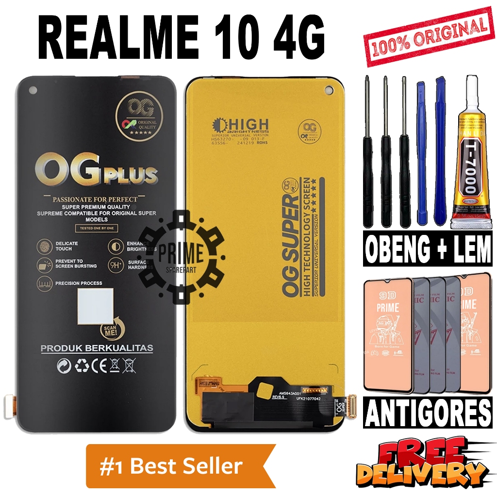 LCD TOUCHSCREEN REALME 10 4G ORIGINAL OEM LCD FULLSET