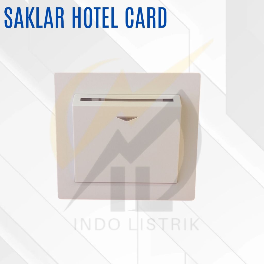 Saklar Schneider/Clipsal Hotel Card 1 Gang Siwtch / Saklar Schneider/Clipsal Kartu Hotel 1 Gang 1 To
