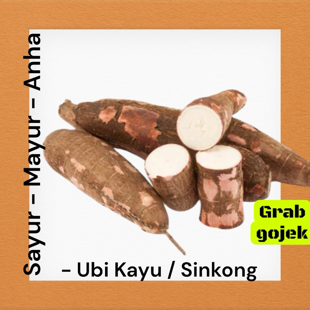 Ubi Kayu / Singkong / Sayur Mayur Anha Makassar