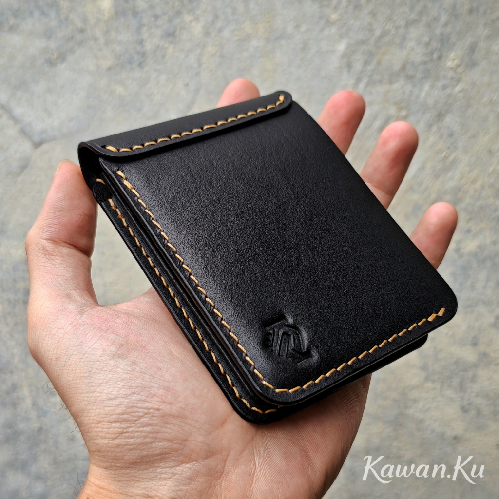 Taksa Bifold Wallet - Dompet Kulit Asli Premium Dompet Simple Dompet Lipat Pria/Wanita